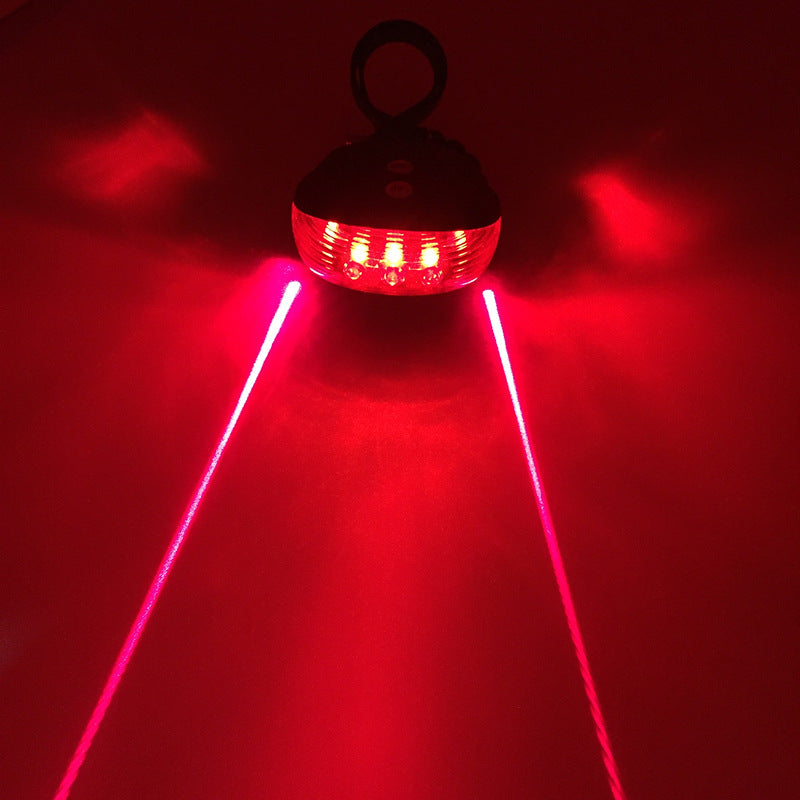 Bicycle Laser Safety Tail Light