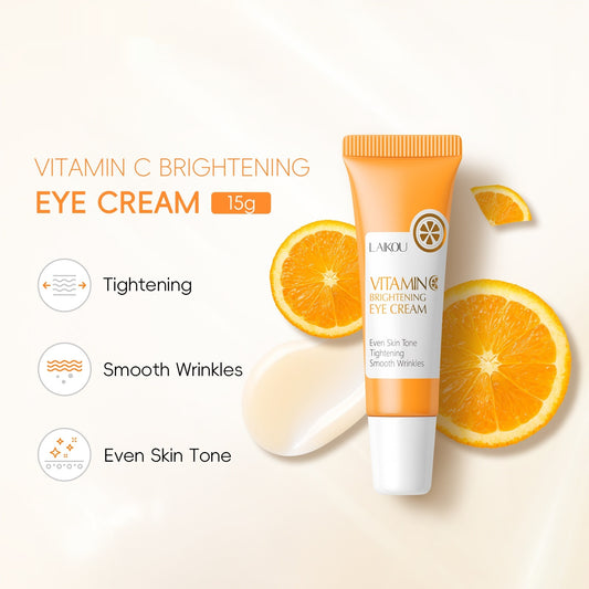 Vitamin C Eye Cream 15g - Brightening & Moisturizing Under Eye Skin Care
