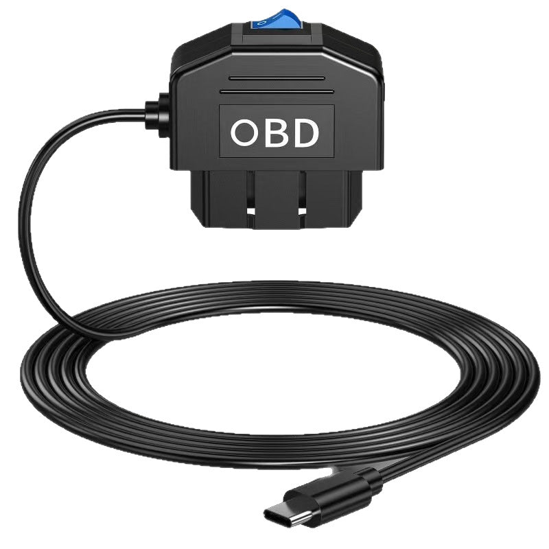 Smart OBD Parking Monitoring Cable For Dashcams