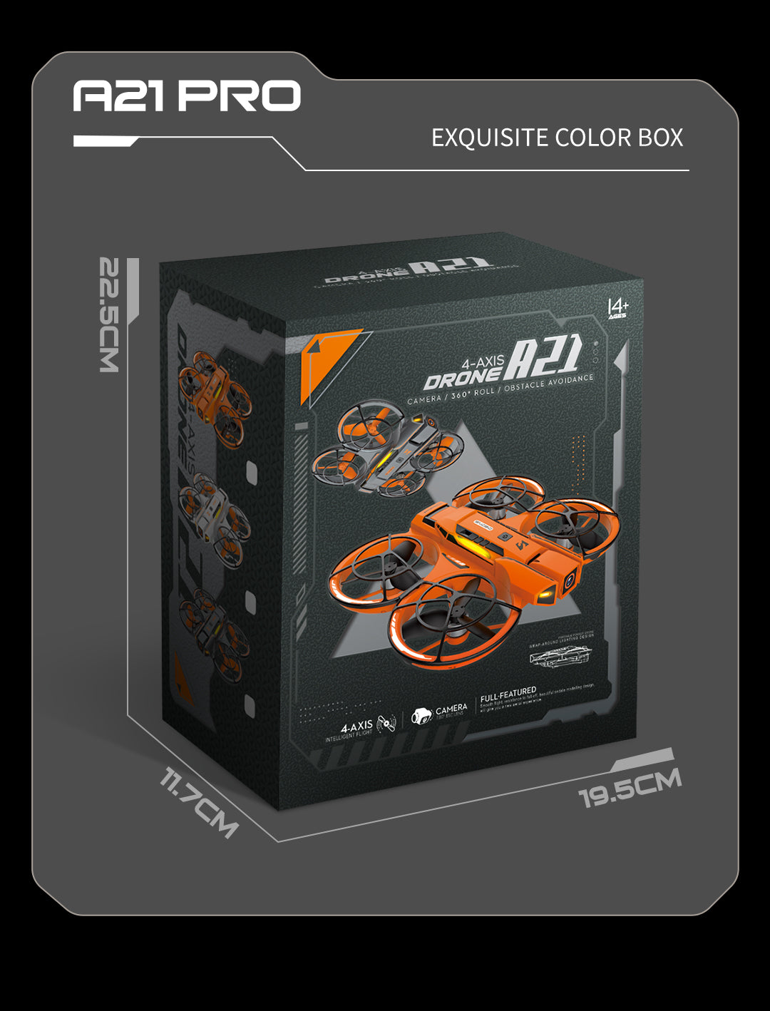 A21 Standard Control Unit - Dual Power Supply (Black)