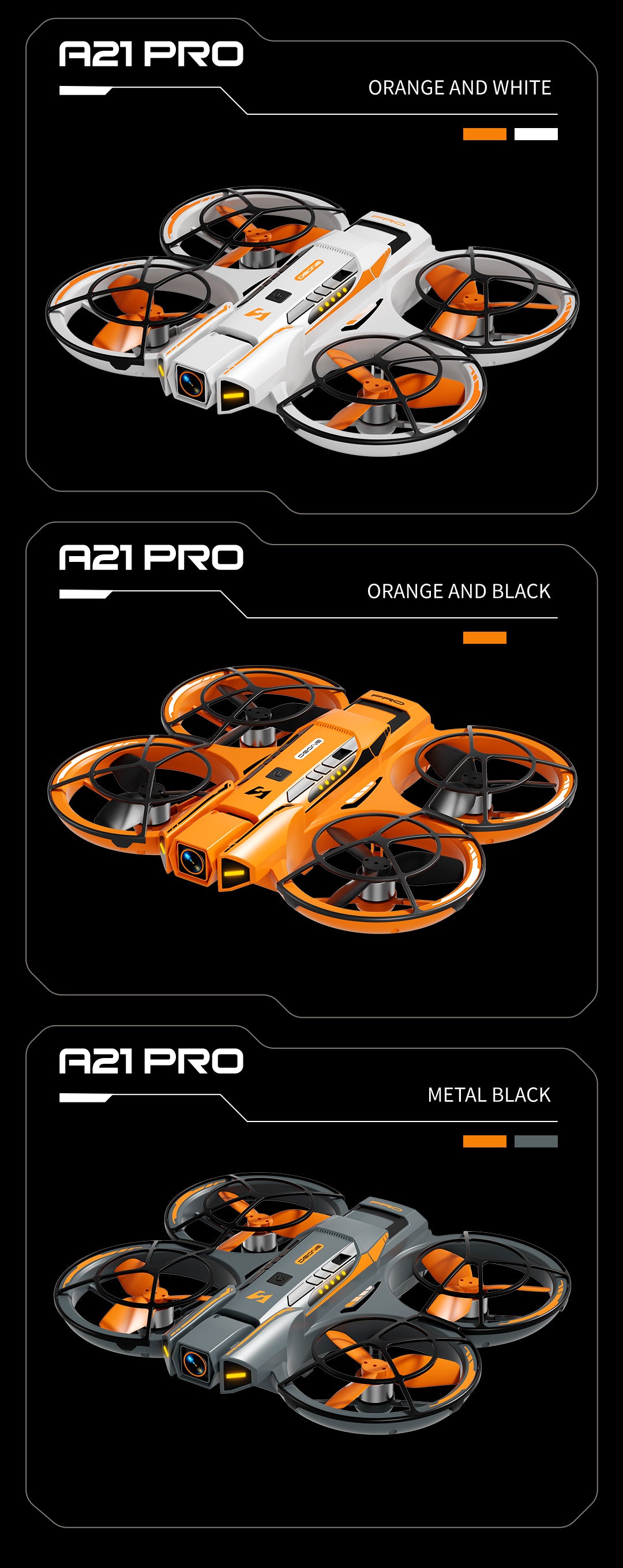 A21 Standard Control Unit - Dual Power Supply (Black)