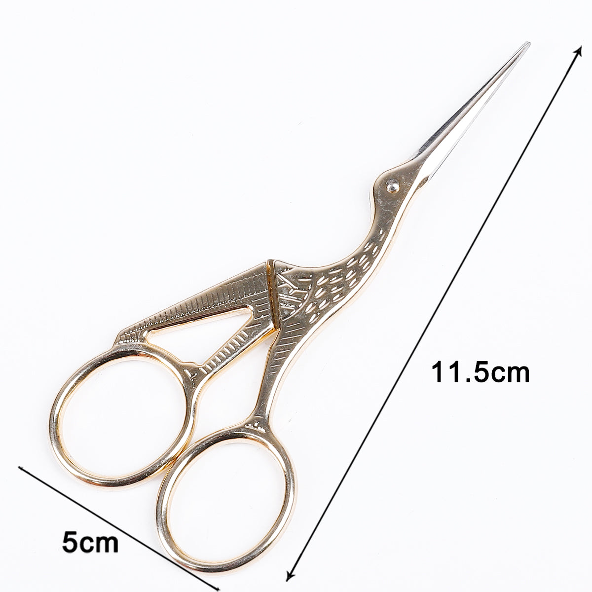 Embroidery Cross Crane Scissors