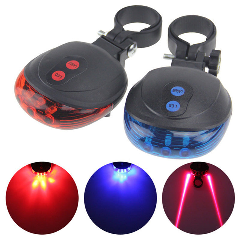 Bicycle Laser Safety Tail Light