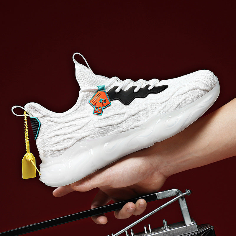Summer New Style Men's Shoes Personality Popcorn Casual Running Tide